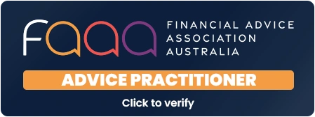Practitioner credential badge, as displayed on the current website